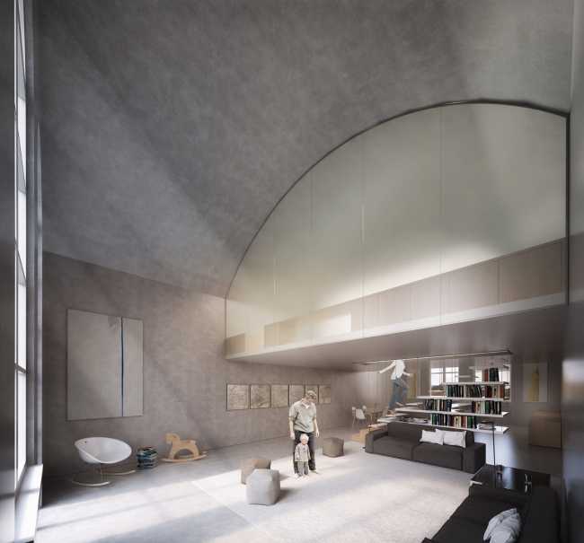 redner of a coworking work