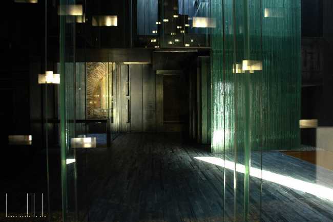 sensory architecture between light and shadow