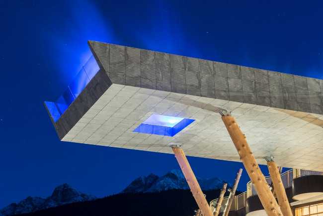 Hubertus Pool, la piscine suspendue entre ciel et terre