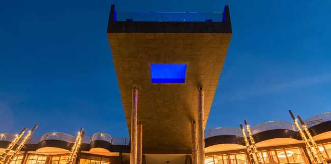 Hubertus Pool, la piscine suspendue entre ciel et terre