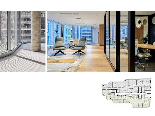 interni di un centro commerciale vetrato