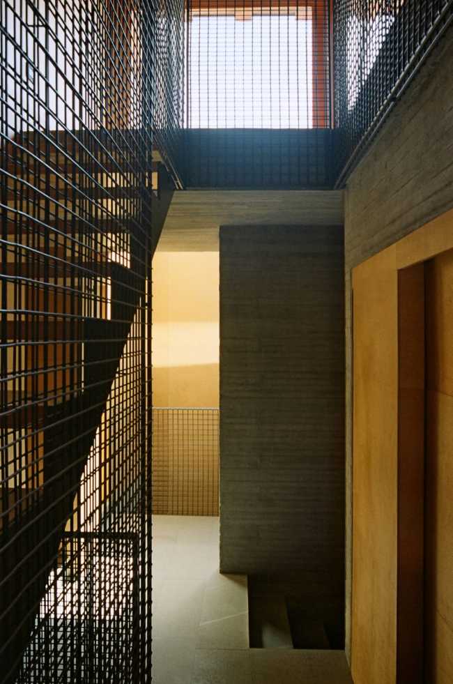 Scala interna di metallo