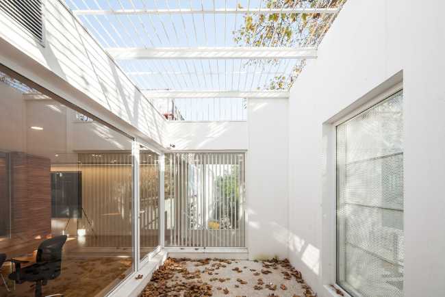 indoor courtyard
