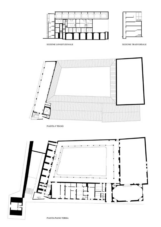 Planimetria monastero di Firenze