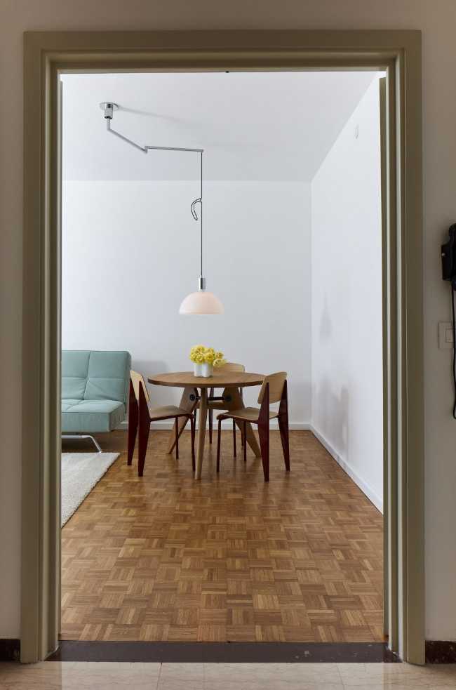 Appartamento con parquet