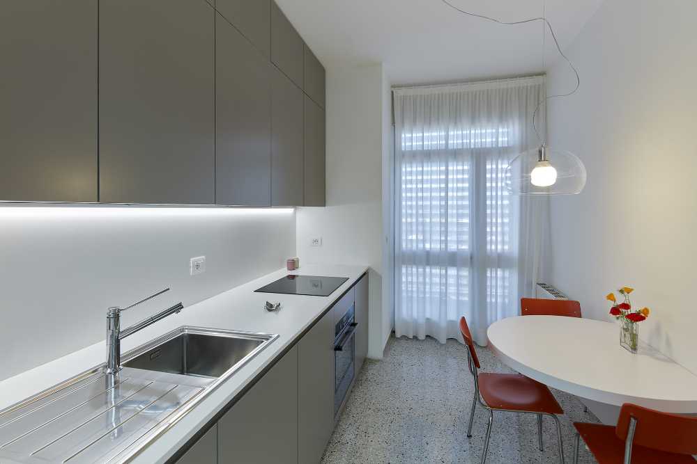 Appartamento con parquet