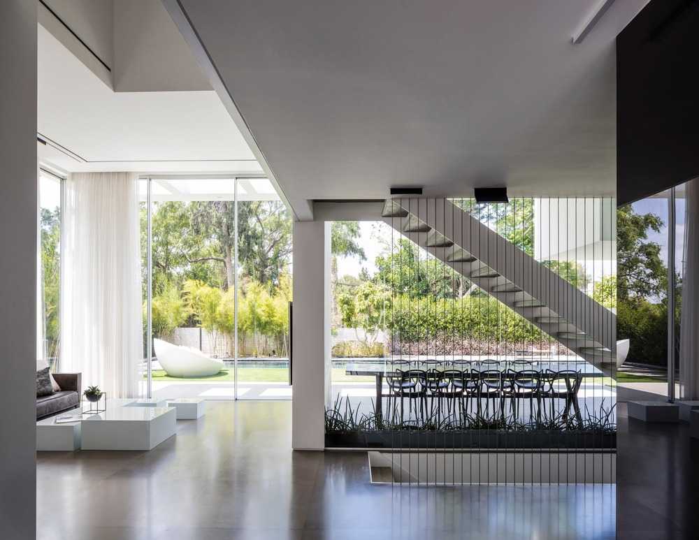 Interno villa moderna ed elegante