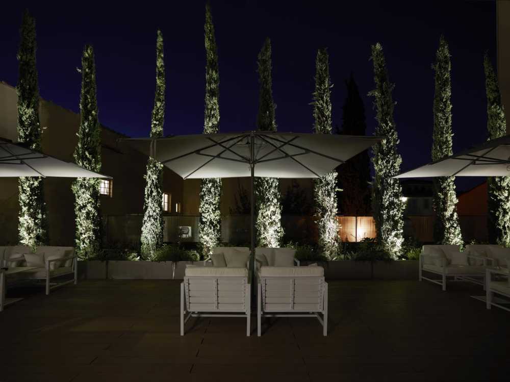 Terrazza di un hotel