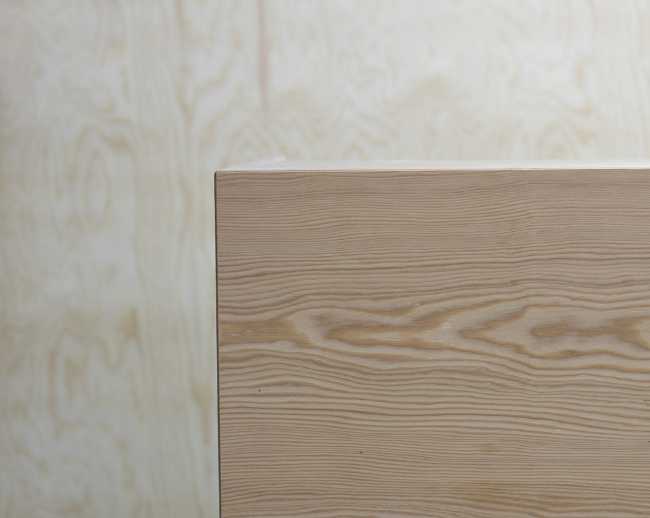 Dettaglio legno massello di larice