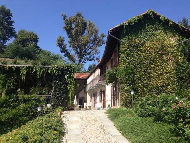 Casale con verde rampicante