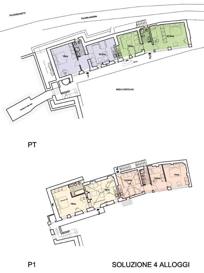 Planimetria cascinale