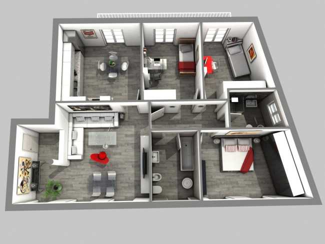 Appartamente 3d