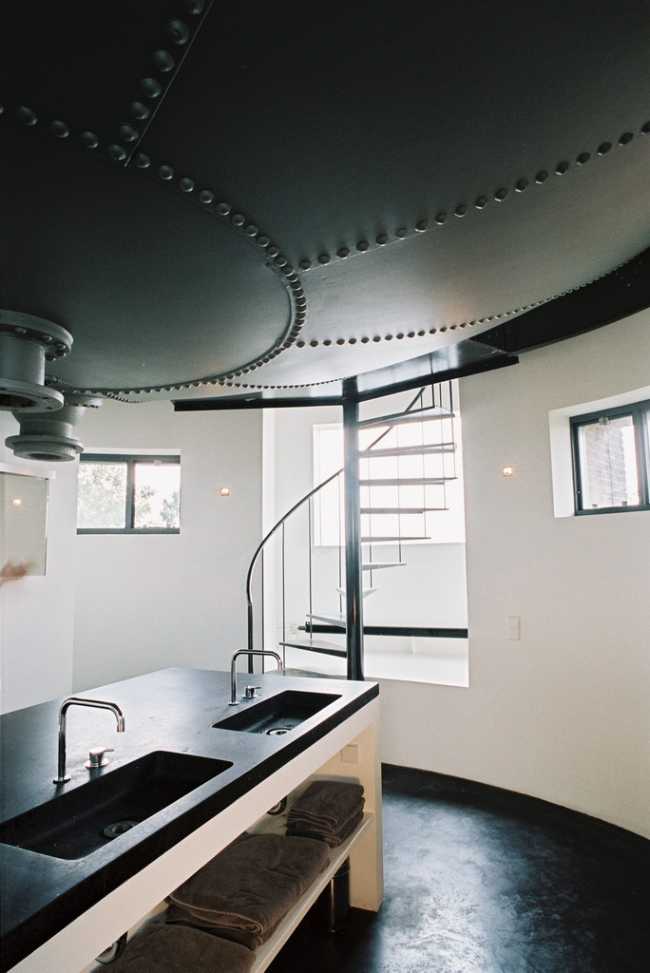 Interno di una torre moderna