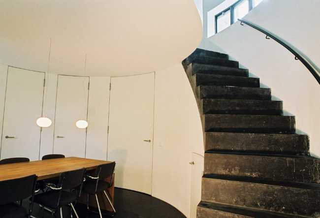 scala circolare di una torre