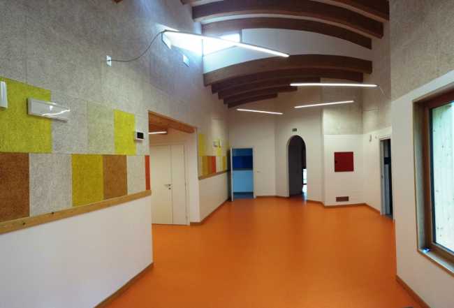 riqualificazione acustica di una scuola