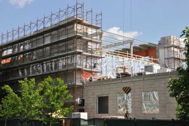 Intervento di isolamento termico e facciate ventilate