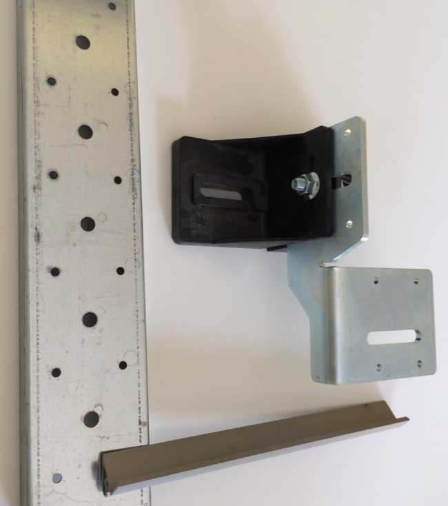 Dettaglio del telaio del sistema a secco