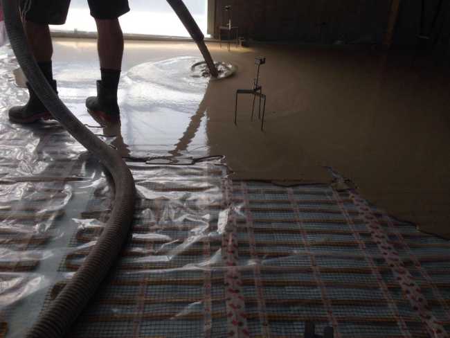 Applicazione riscaldamento radiante