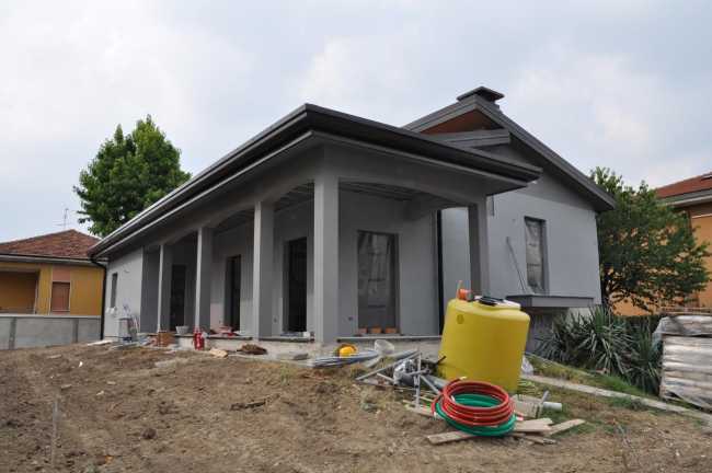 Isolamento a secco in villa a Rho