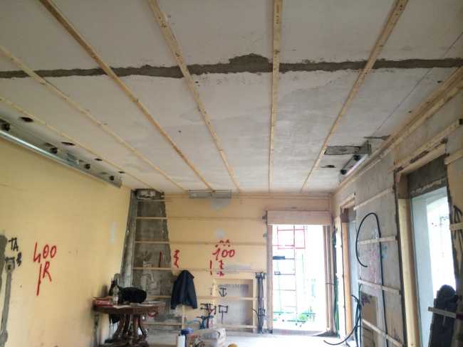 Isolamento a secco in villa a Rho