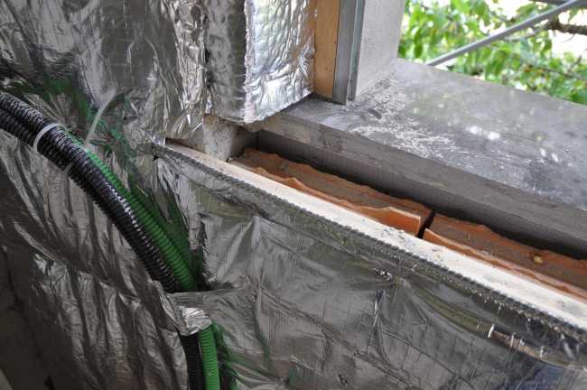 Isolamento a secco in villa a Rho