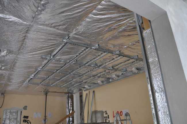 Isolamento a secco in villa a Rho