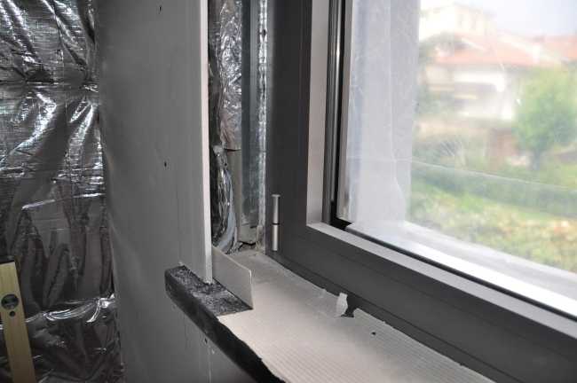 Isolamento a secco in villa a Rho