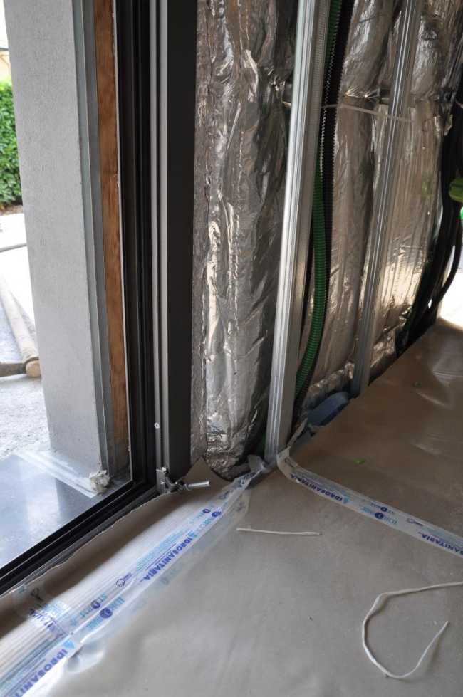 Isolamento a secco in villa a Rho