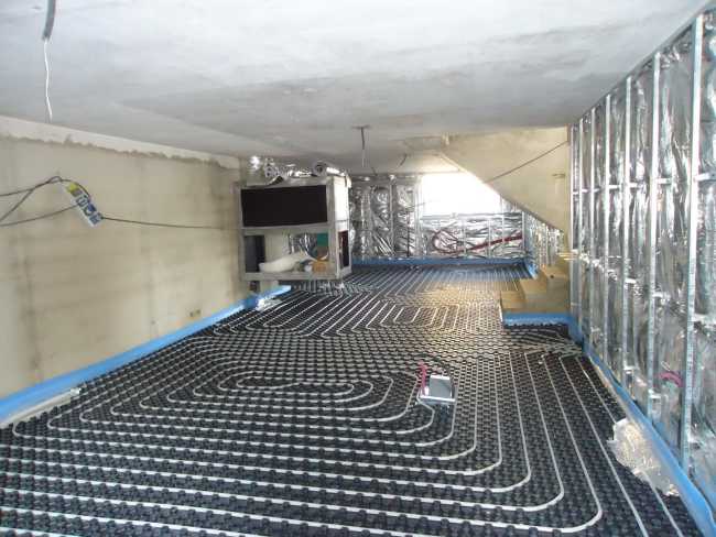 Isolamento a secco in villa a Rho