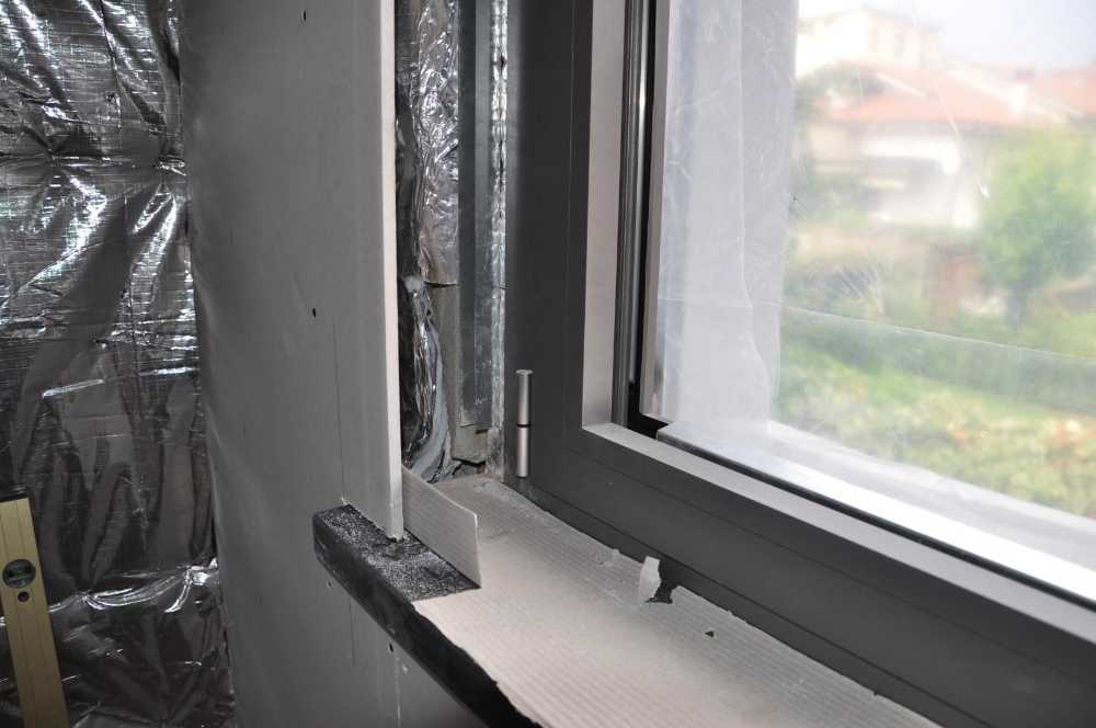 Isolamento a secco in villa a Rho
