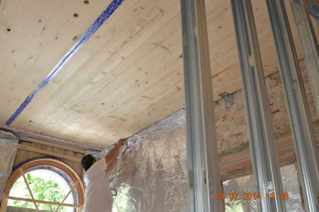 Struttura metallica a supporto delle lastre in cartongesso