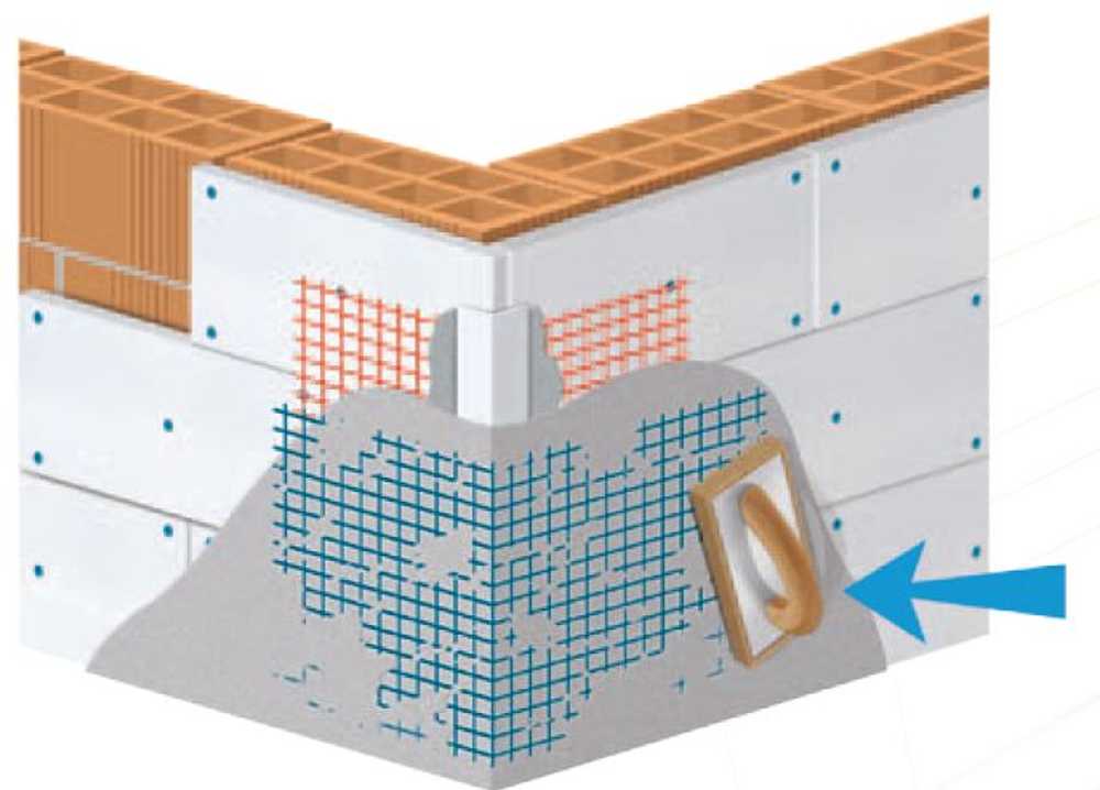 Posa in opera del sistema di isolamento a cappotto FerriTherm