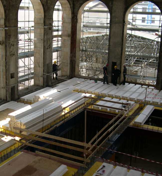 Edificio histórico reestructurado