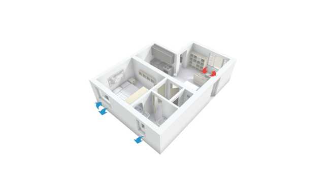 Controlled mechanical ventilation in the Restructuring