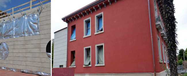 Villa subject to redeveloped landscape constraint