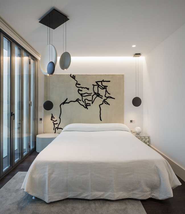 camera da letto pavimento legno