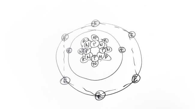 disegno modulo esagonale per esposizione arte