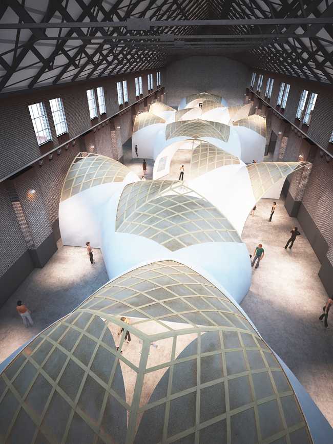 moduli esagonali per esposizione