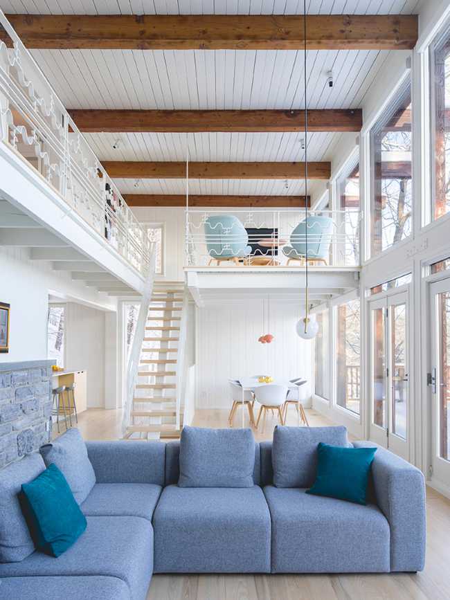 Interni a doppia altezza