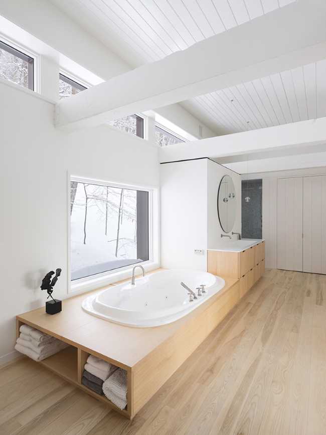 Sala da bagno moderna minimal