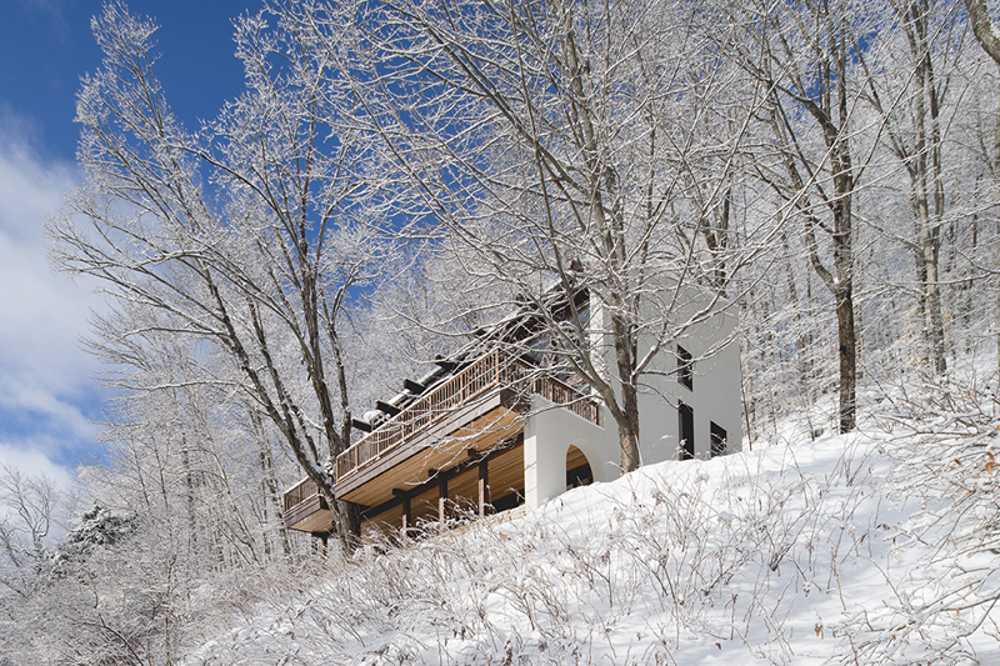 Vivienda de los rasgos de la arquitectura escandinava