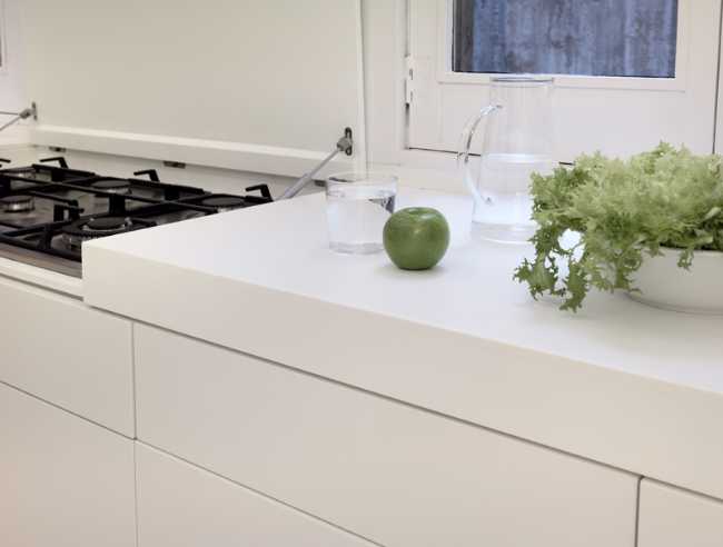 cocina blanca