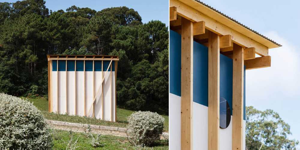 Pabellón de madera para la Bienal de São Paulo