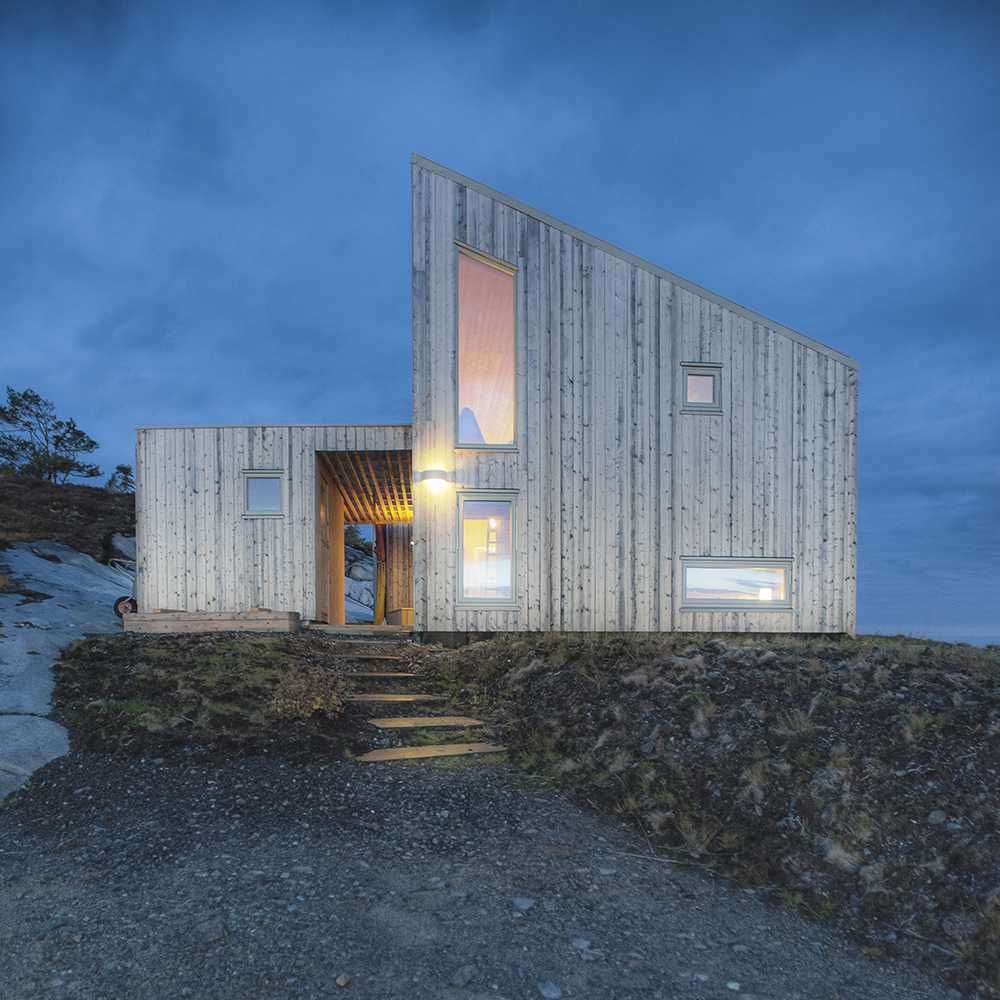 Wooden building in the marshes