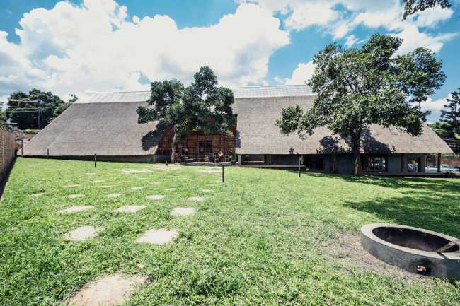 Restaurant and slope