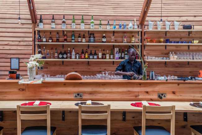 Coffee restaurant in Uganda