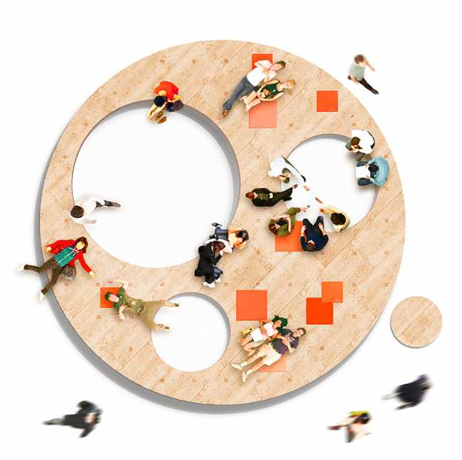 Installazione di un palcoscenico flessibile