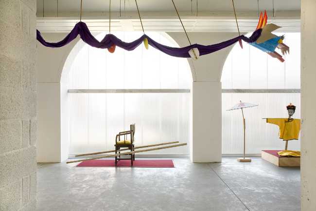 Old factory renovated and transformed into an academy for children