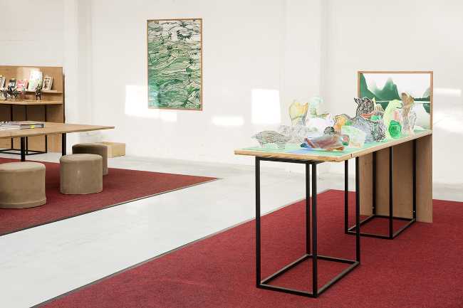 Art center in a renovated factory