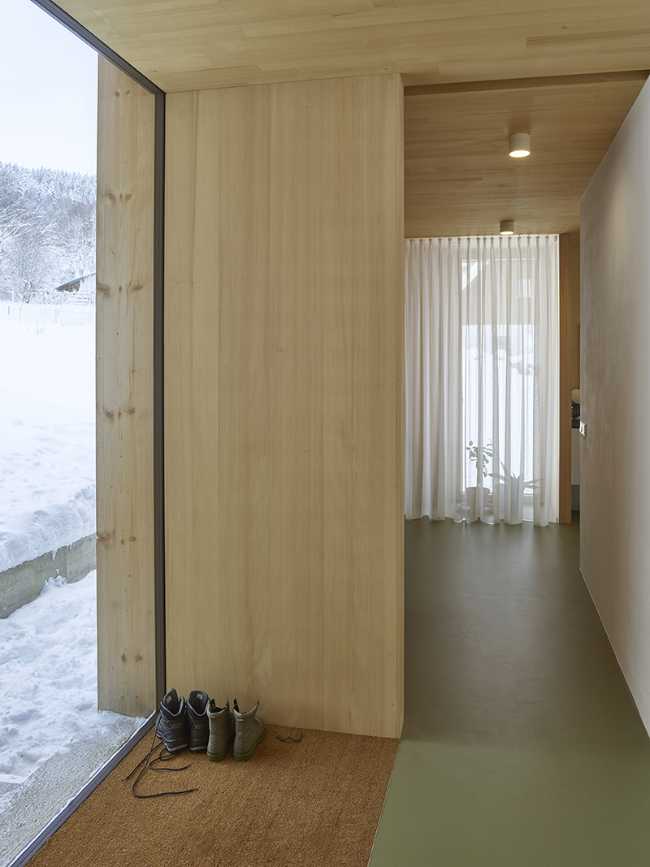 Windows open to the landscape